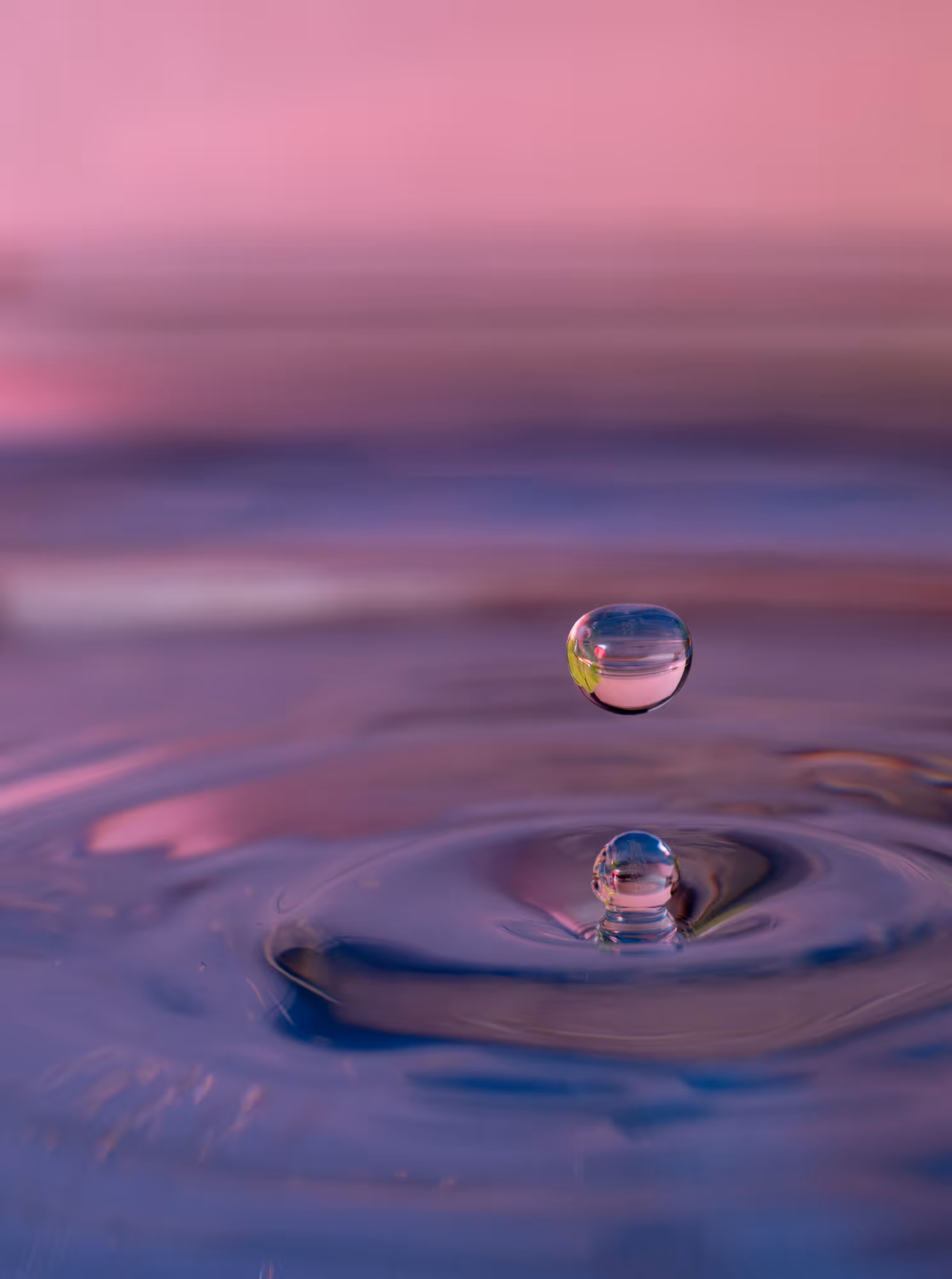 Fun with water drops