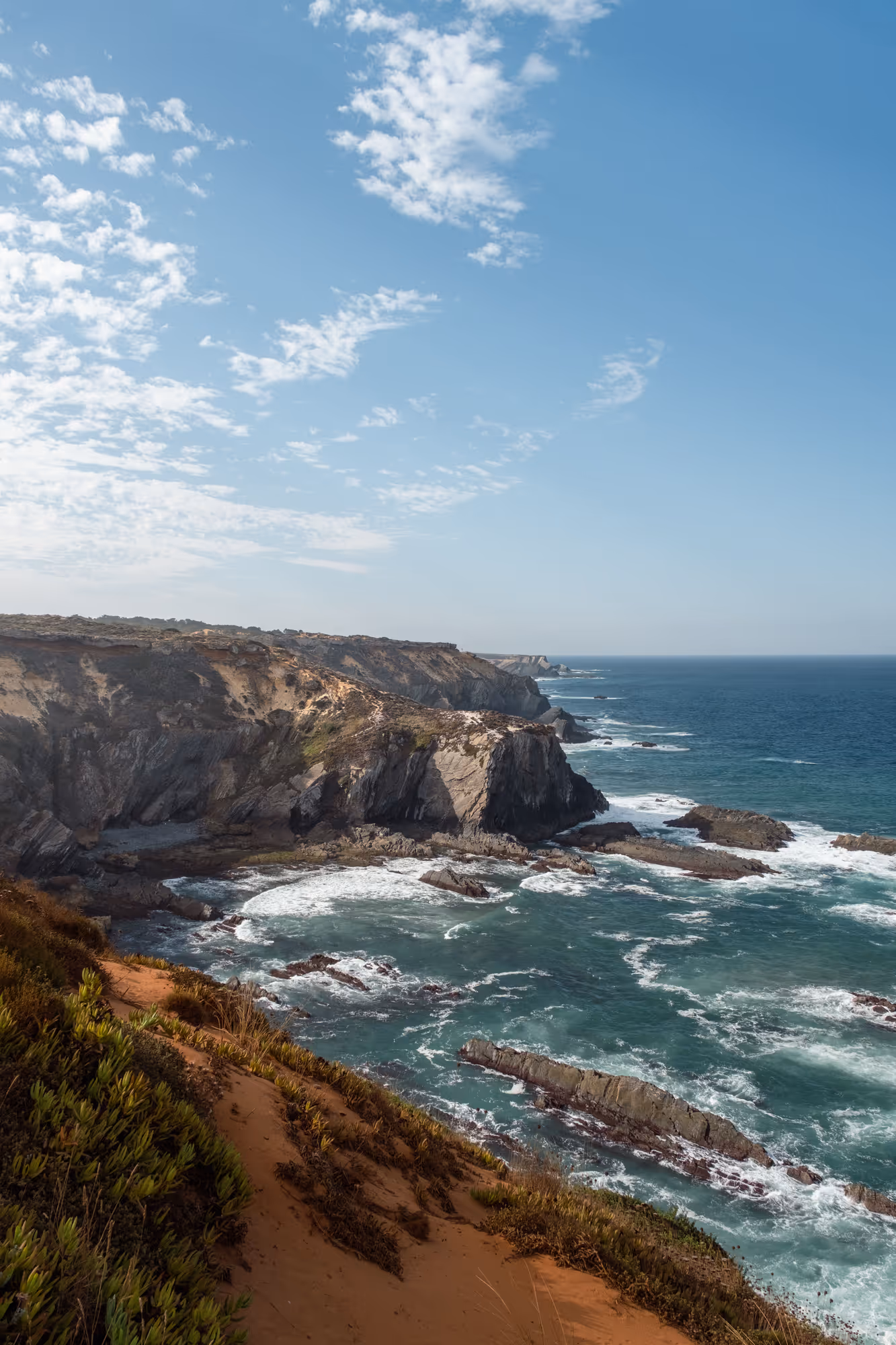 Cliffs near Almograve